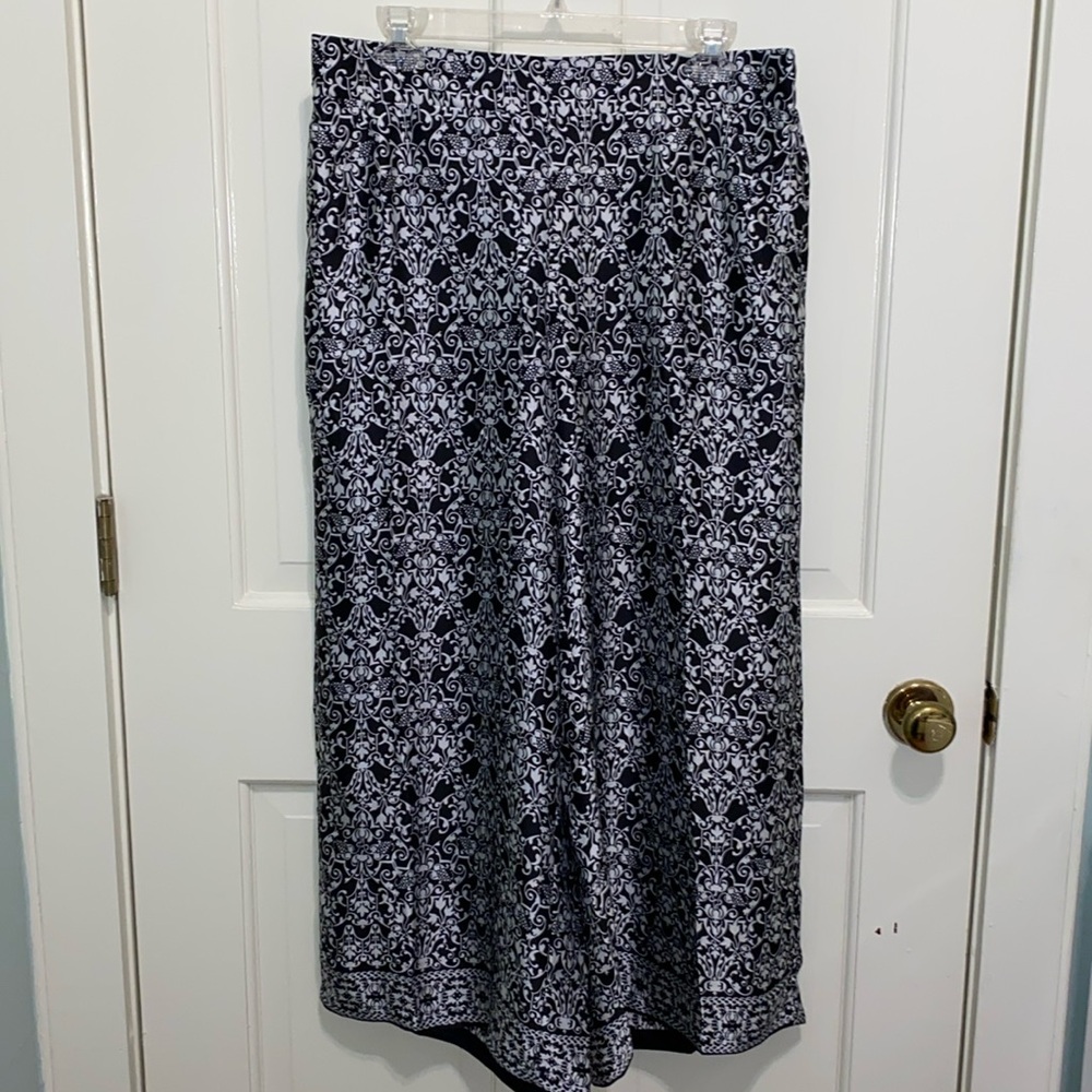 Max Studio Crop Palazzo Pants